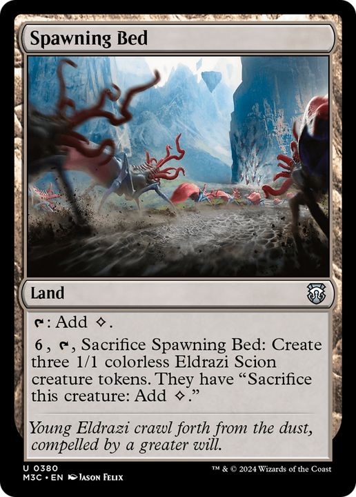 Spawning Bed in the group Magic the Gathering / Sets / Modern Horizons 3 Tokens at Proxyprinters.com (94275)