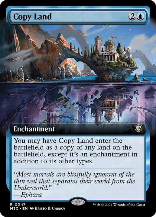 Copy Land in the group Magic the Gathering / Sets / Modern Horizons 3 Tokens at Proxyprinters.com (94281)