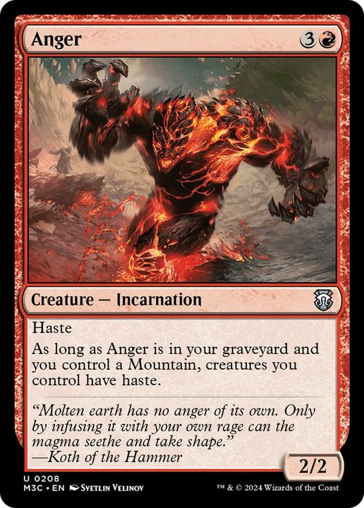 Anger in the group Magic the Gathering / Sets / Modern Horizons 3 Tokens at Proxyprinters.com (94301)