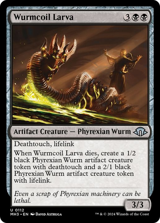 Wurmcoil Larva in the group Magic the Gathering / Sets / Modern Horizons 3 Commander at Proxyprinters.com (94320)