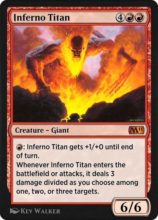 Inferno Titan in the group Magic the Gathering / Types / Colors / Red at Proxyprinters.com (9433)