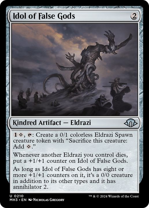 Idol of False Gods in the group Magic the Gathering / Sets / Modern Horizons 3 Commander at Proxyprinters.com (94358)