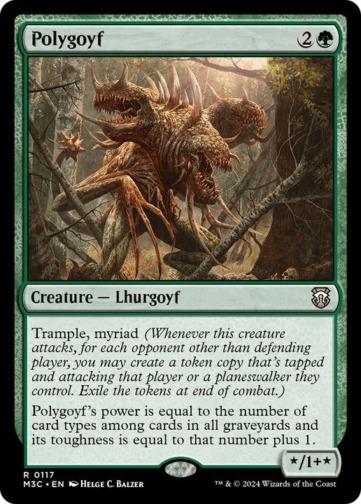 Polygoyf in the group Magic the Gathering / Sets / Modern Horizons 3 Tokens at Proxyprinters.com (94367)