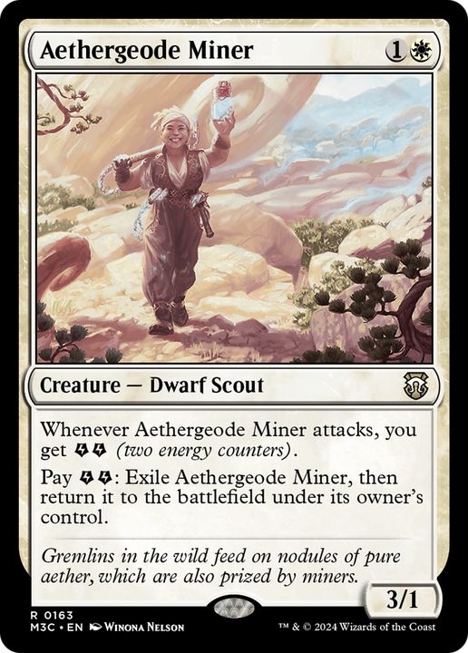 Aethergeode Miner in the group Magic the Gathering / Sets / Modern Horizons 3 Tokens at Proxyprinters.com (94372)