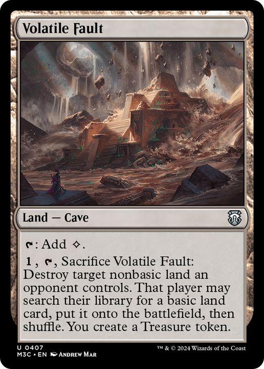 Volatile Fault in the group Magic the Gathering / Sets / Modern Horizons 3 Tokens at Proxyprinters.com (94374)