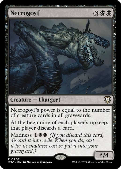 Necrogoyf in the group Magic the Gathering / Sets / Modern Horizons 3 Tokens at Proxyprinters.com (94380)