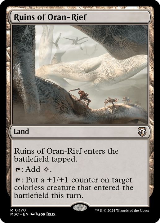 Ruins of Oran-Rief in the group Magic the Gathering / Sets / Modern Horizons 3 Tokens at Proxyprinters.com (94387)