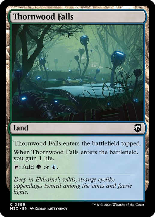 Thornwood Falls in the group Magic the Gathering / Sets / Modern Horizons 3 Tokens at Proxyprinters.com (94394)