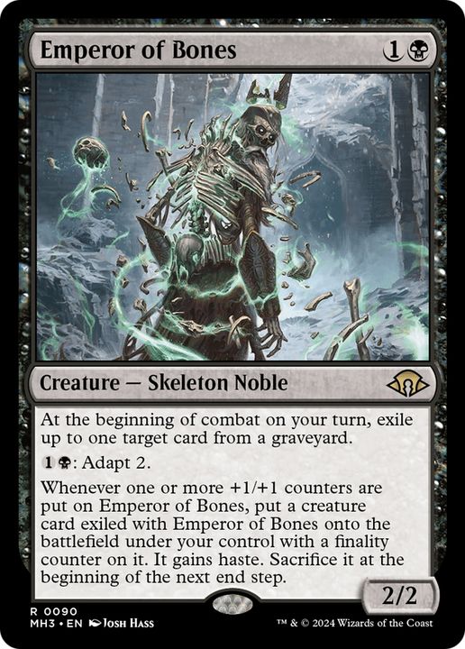 Emperor of Bones in the group Magic the Gathering / Sets / Modern Horizons 3 Commander at Proxyprinters.com (94396)