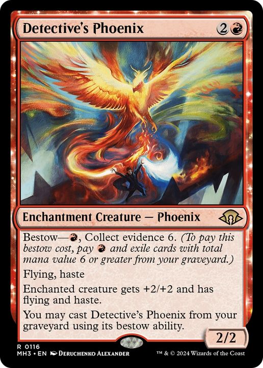 Detective's Phoenix in the group Magic the Gathering / Sets / Modern Horizons 3 Commander at Proxyprinters.com (94407)