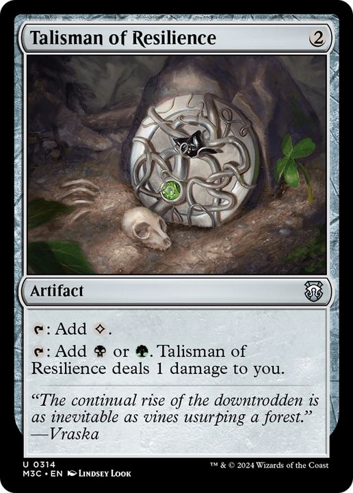 Talisman of Resilience in the group Magic the Gathering / Sets / Modern Horizons 3 Tokens at Proxyprinters.com (94429)