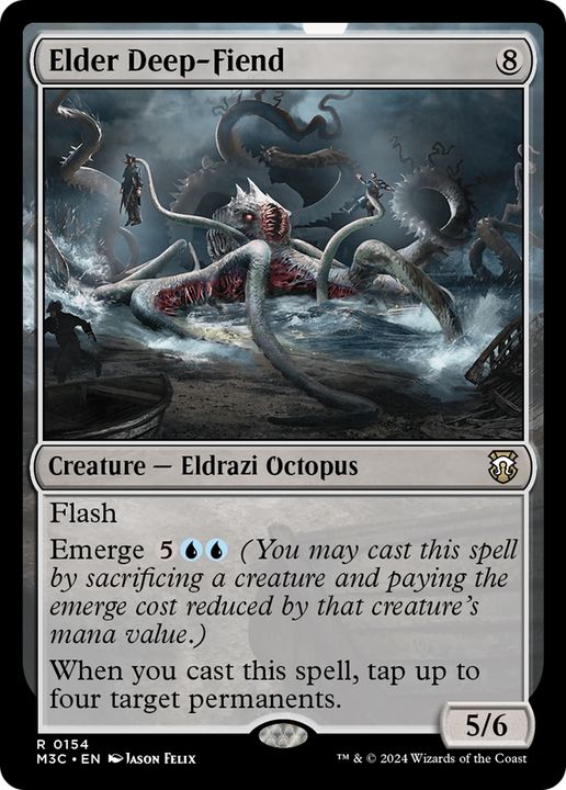 Elder Deep-Fiend in the group Magic the Gathering / Sets / Modern Horizons 3 Tokens at Proxyprinters.com (94432)