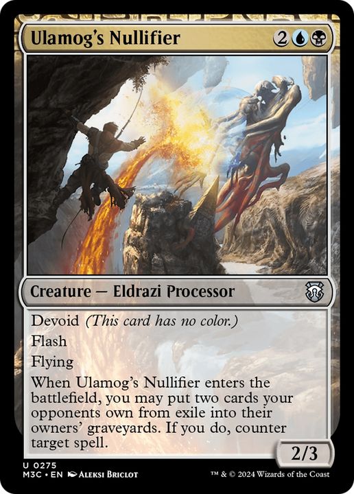 Ulamog's Nullifier in the group Magic the Gathering / Sets / Modern Horizons 3 Tokens at Proxyprinters.com (94441)