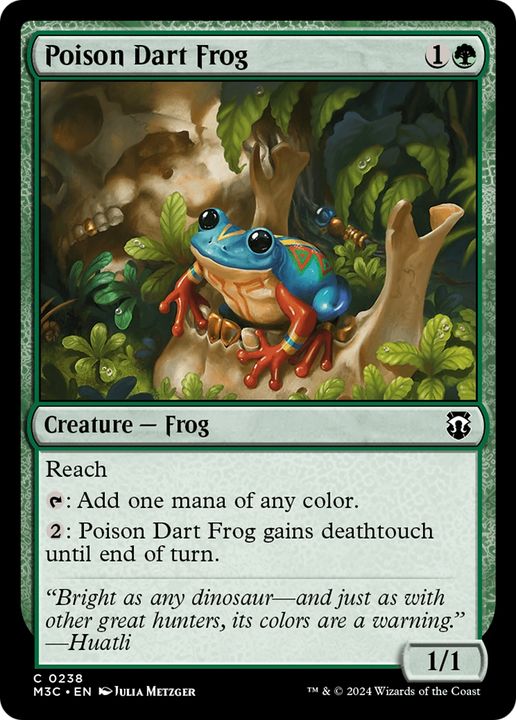 Poison Dart Frog in the group Magic the Gathering / Sets / Modern Horizons 3 Tokens at Proxyprinters.com (94442)