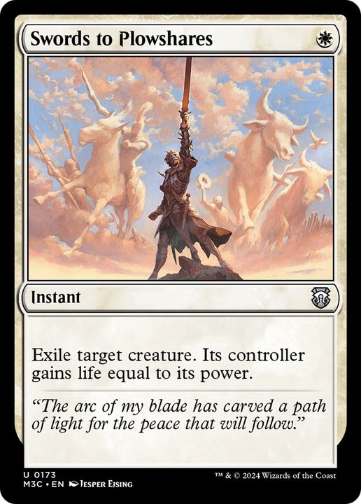 Swords to Plowshares in the group Magic the Gathering / Sets / Modern Horizons 3 Tokens at Proxyprinters.com (94444)