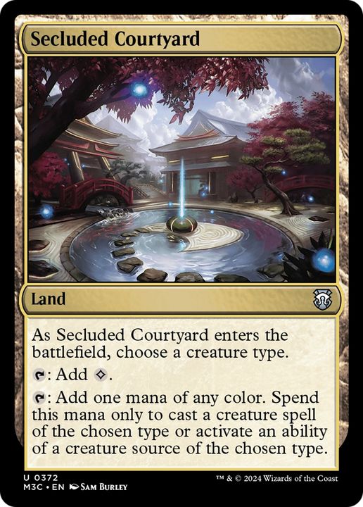 Secluded Courtyard in the group Magic the Gathering / Sets / Modern Horizons 3 Tokens at Proxyprinters.com (94449)