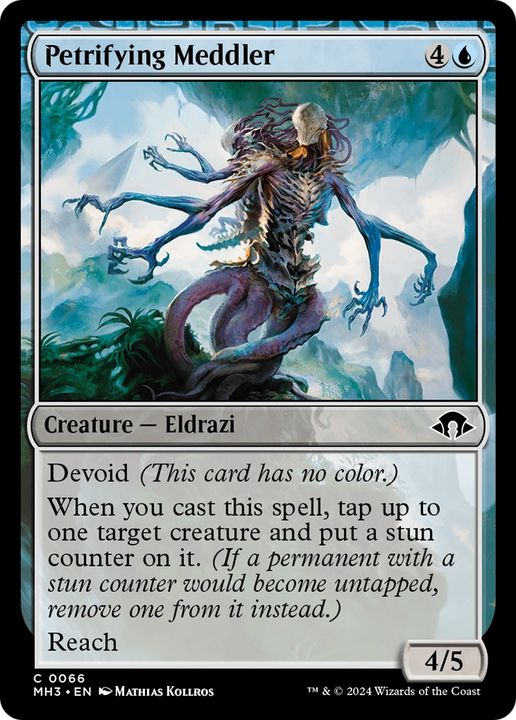 Petrifying Meddler in the group Magic the Gathering / Sets / Modern Horizons 3 Commander at Proxyprinters.com (94469)