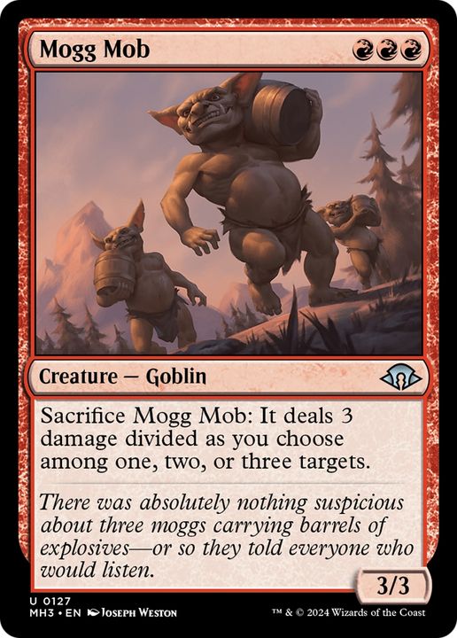 Mogg Mob in the group Magic the Gathering / Sets / Modern Horizons 3 Commander at Proxyprinters.com (94474)