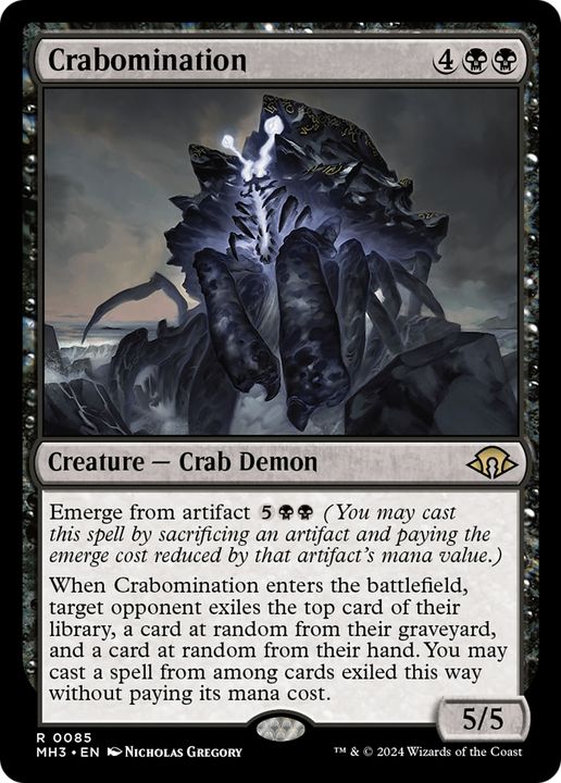 Crabomination in the group Magic the Gathering / Sets / Modern Horizons 3 Commander at Proxyprinters.com (94480)