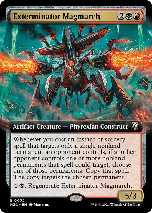 Exterminator Magmarch in the group Magic the Gathering / Sets / Modern Horizons 3 Tokens at Proxyprinters.com (94483)