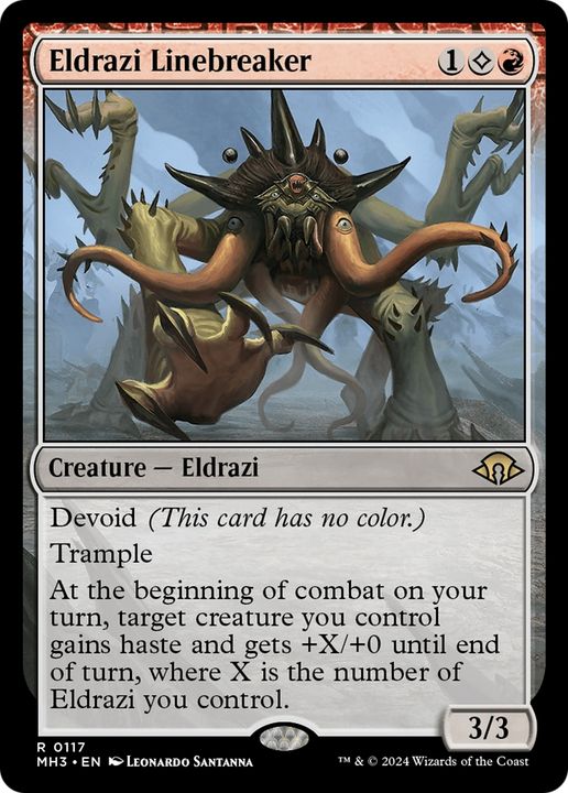 Eldrazi Linebreaker in the group Magic the Gathering / Sets / Modern Horizons 3 Commander at Proxyprinters.com (94493)