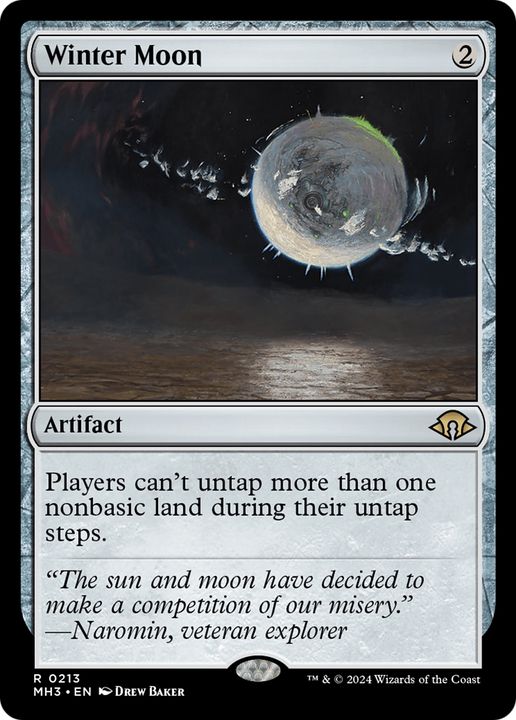 Winter Moon in the group Magic the Gathering / Sets / Modern Horizons 3 Commander at Proxyprinters.com (94496)