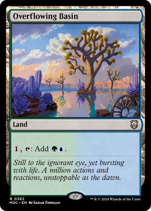 Overflowing Basin in the group Magic the Gathering / Sets / Modern Horizons 3 Tokens at Proxyprinters.com (94506)