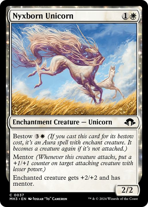 Nyxborn Unicorn in the group Magic the Gathering / Sets / Modern Horizons 3 Commander at Proxyprinters.com (94511)