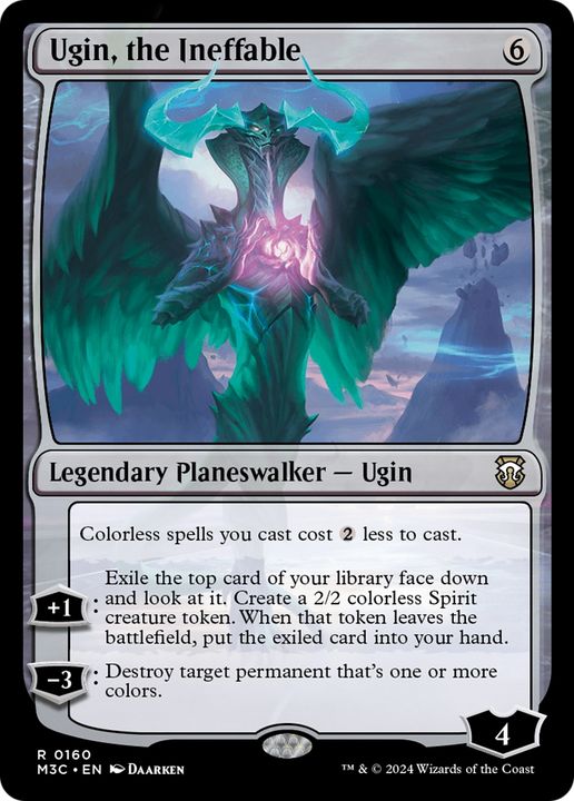 Ugin, the Ineffable in the group Magic the Gathering / Sets / Modern Horizons 3 Tokens at Proxyprinters.com (94515)