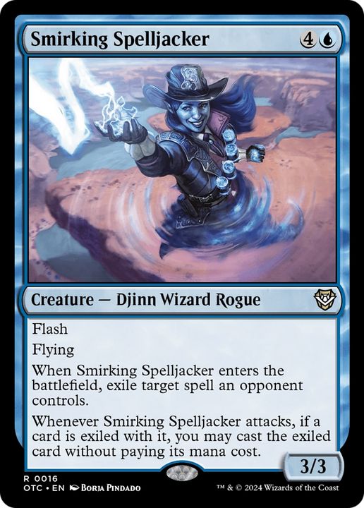 Smirking Spelljacker in the group Magic the Gathering / Types / Creatures / Wizard at Proxyprinters.com (94548)