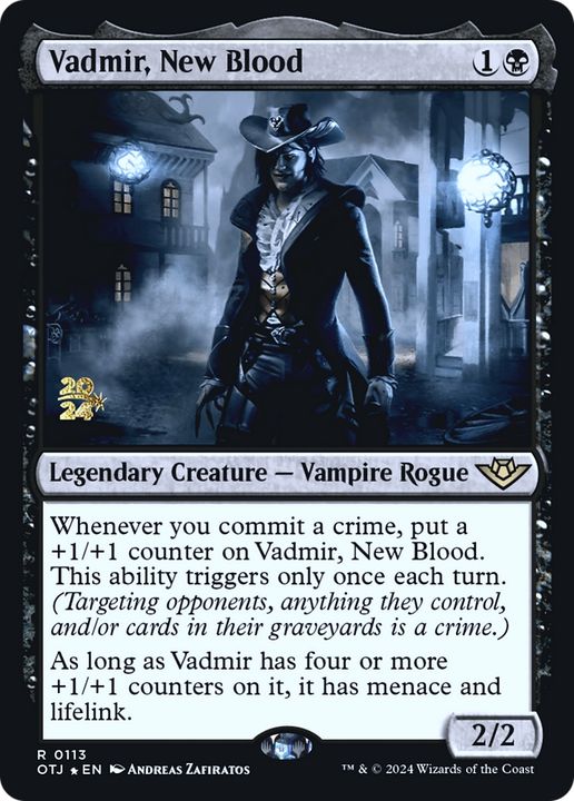 Vadmir, New Blood in the group Magic the Gathering / Sets / Outlaws of Thunder Junction Promos at Proxyprinters.com (94561)