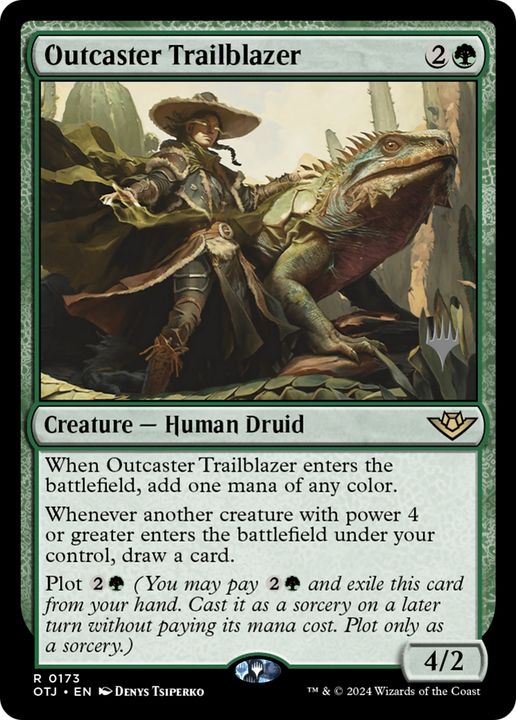 Outcaster Trailblazer in the group Magic the Gathering / Types / Colors / Green at Proxyprinters.com (94566)