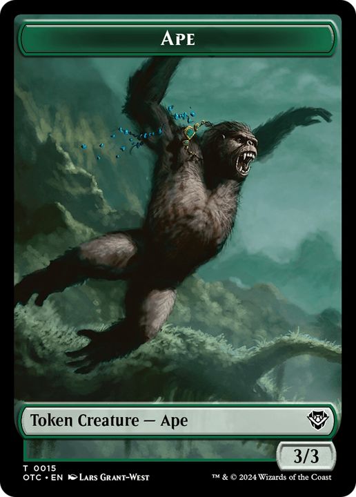 Ape in the group Magic the Gathering / Types / Colors / Green at Proxyprinters.com (94573)