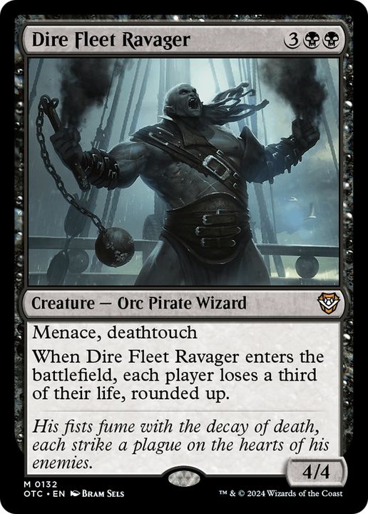 Dire Fleet Ravager in the group Magic the Gathering / Types / Creatures / Wizard at Proxyprinters.com (94593)