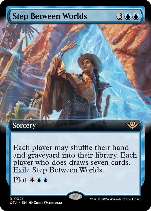 Step Between Worlds in the group Magic the Gathering / Types / Colors / Blue at Proxyprinters.com (94597)