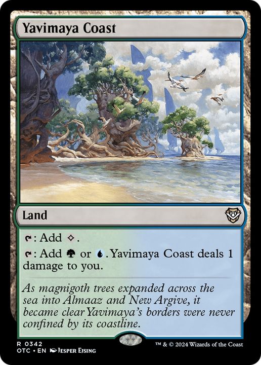 Yavimaya Coast in the group Magic the Gathering / Types / Colors / Colorless at Proxyprinters.com (94598)