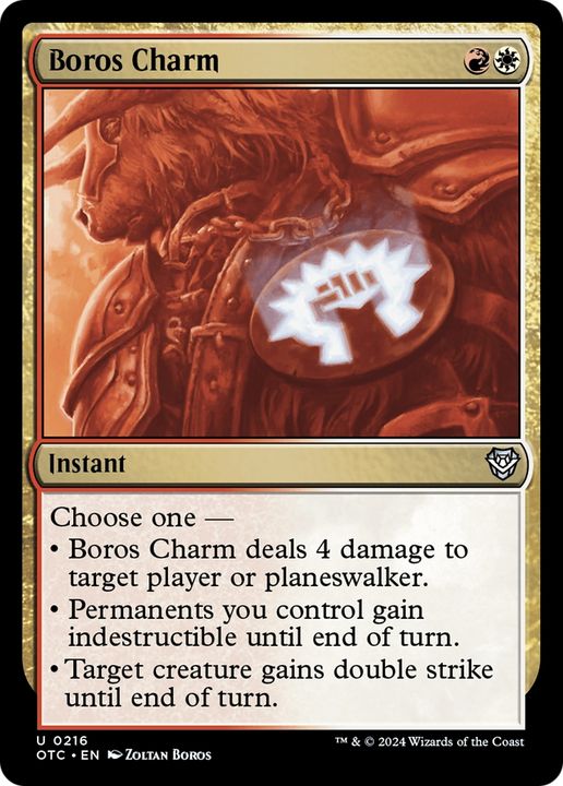 Boros Charm in the group Magic the Gathering / Sets / Outlaws of Thunder Junction Commander at Proxyprinters.com (94604)