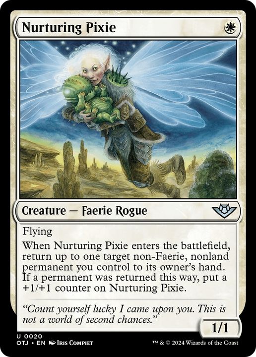 Nurturing Pixie in the group Magic the Gathering / Sets / Outlaws of Thunder Junction at Proxyprinters.com (94609)