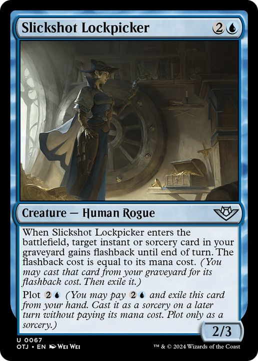 Slickshot Lockpicker in the group Magic the Gathering / Sets / Outlaws of Thunder Junction at Proxyprinters.com (94612)