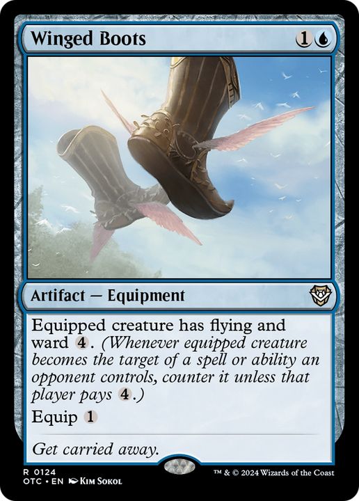 Winged Boots in the group Magic the Gathering / Sets / Outlaws of Thunder Junction Commander at Proxyprinters.com (94614)