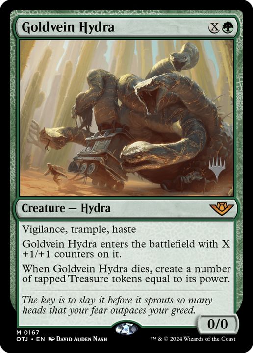 Goldvein Hydra in the group Magic the Gathering / Types / Colors / Green at Proxyprinters.com (94626)