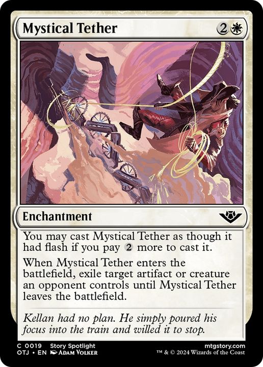 Mystical Tether in the group Magic the Gathering / Sets / Outlaws of Thunder Junction at Proxyprinters.com (94647)