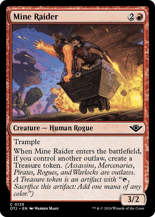 Mine Raider in the group Magic the Gathering / Sets / Outlaws of Thunder Junction at Proxyprinters.com (94656)