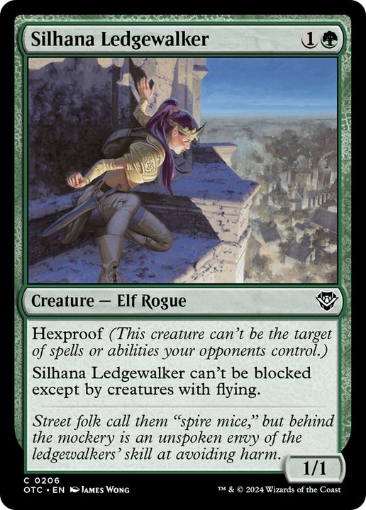 Silhana Ledgewalker in the group Magic the Gathering / Types / Colors / Green at Proxyprinters.com (94695)