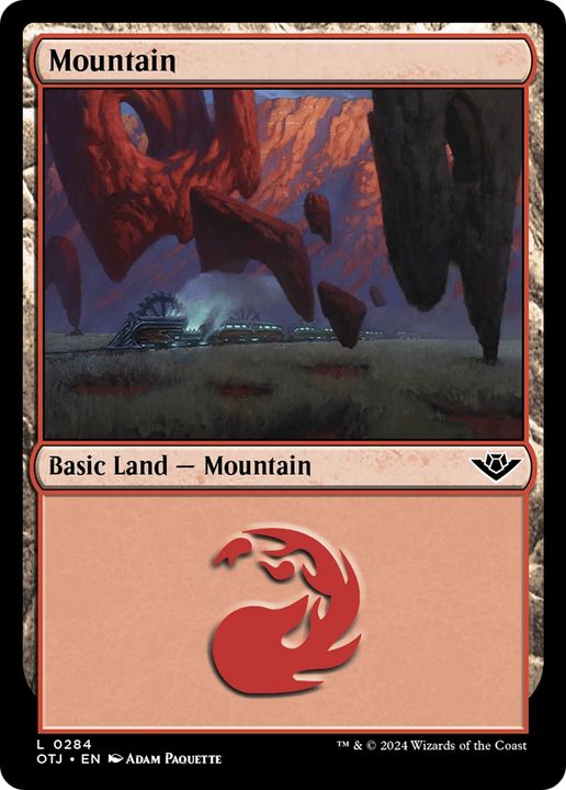 Mountain in the group Magic the Gathering / Sets / Outlaws of Thunder Junction at Proxyprinters.com (94699)