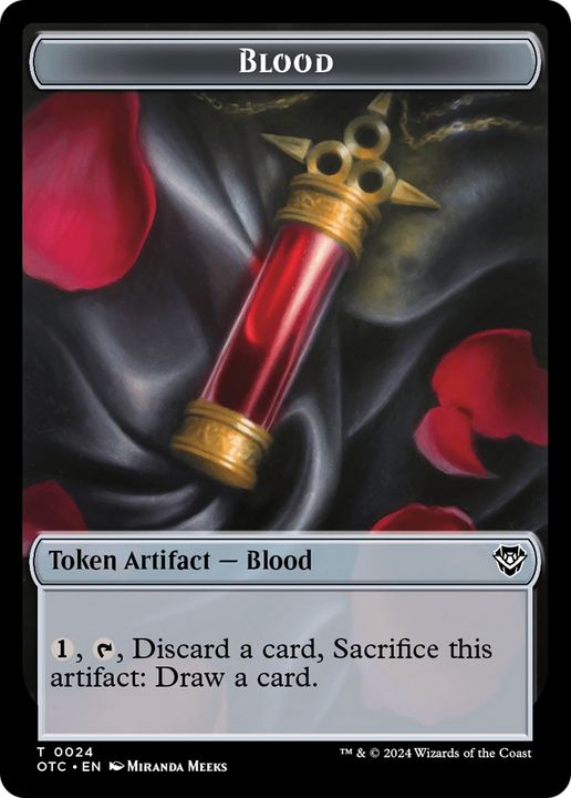 Blood in the group Magic the Gathering / Sets / Outlaws of Thunder Junction Commander Tokens at Proxyprinters.com (94708)