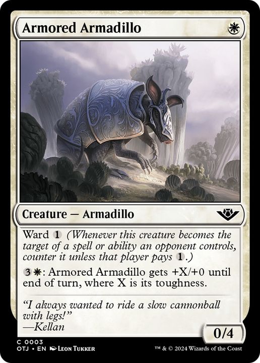 Armored Armadillo in the group Magic the Gathering / Sets / Outlaws of Thunder Junction at Proxyprinters.com (94717)