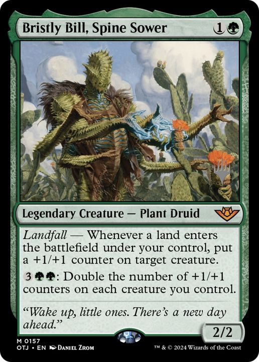 Bristly Bill, Spine Sower in the group Magic the Gathering / Types / Colors / Green at Proxyprinters.com (94720)