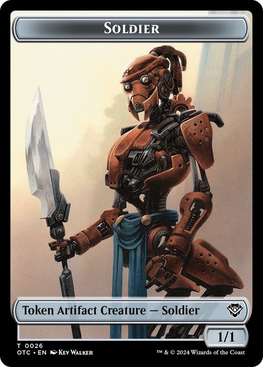 Soldier in the group Magic the Gathering / Types / Colors / Colorless at Proxyprinters.com (94723)