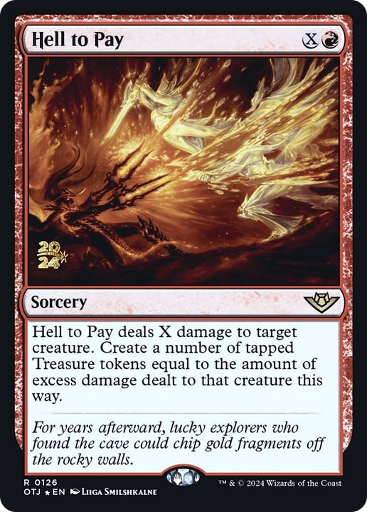 Hell to Pay in the group Magic the Gathering / Types / Colors / Red at Proxyprinters.com (94730)